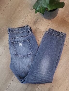Dynamite Dnm Distressed Women's Blue Jeans - Classic Ripped Denim Size 28